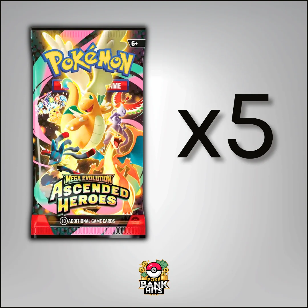 Ascended Heroes Booster Pack - 5 Pokémon Booster Packs - Image 6