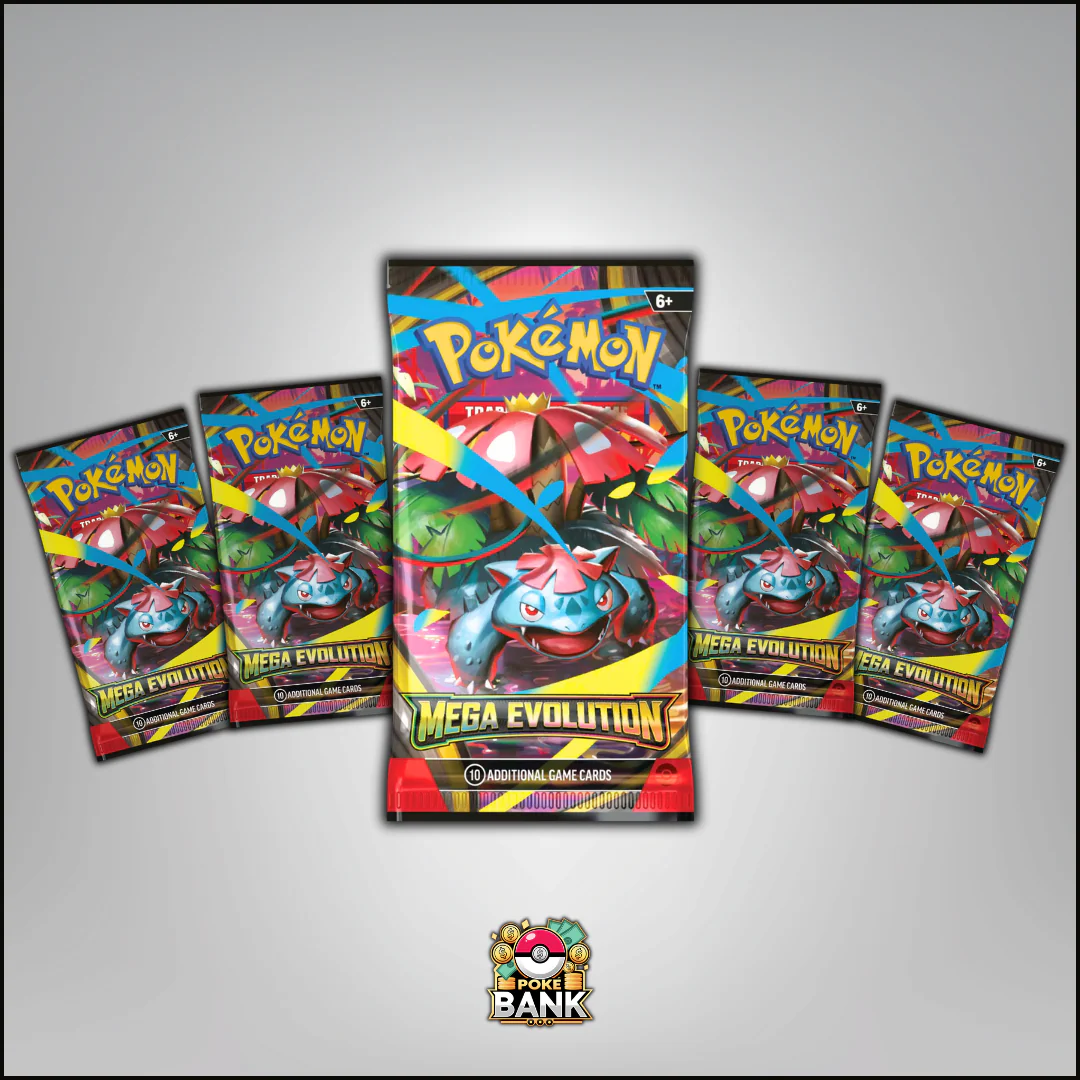 Mega Evolution - 5 Pokémon Booster Packs - Image 4