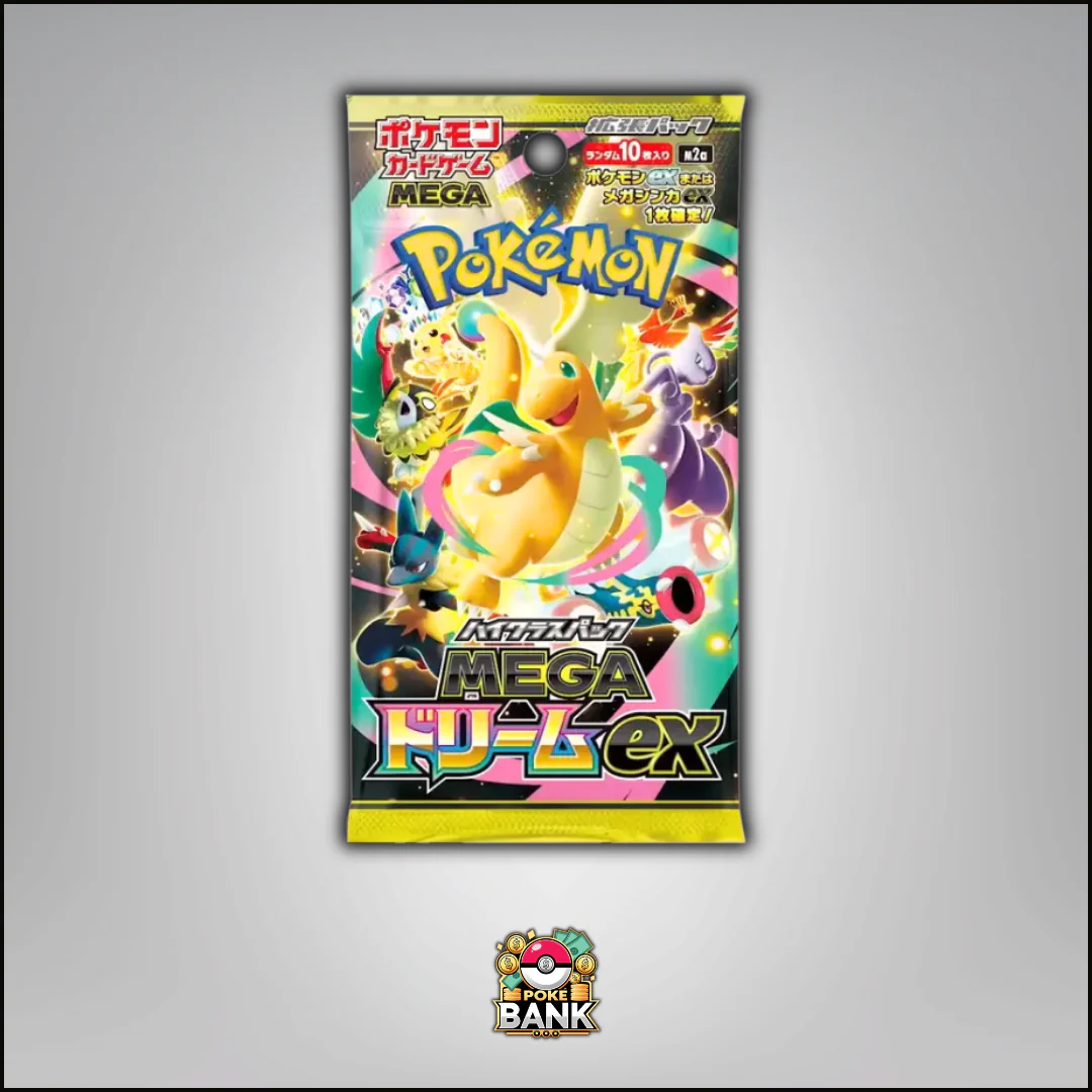 JPN Mega Dream EX Booster Pack - 1 Pokémon Booster Pack - Image 4