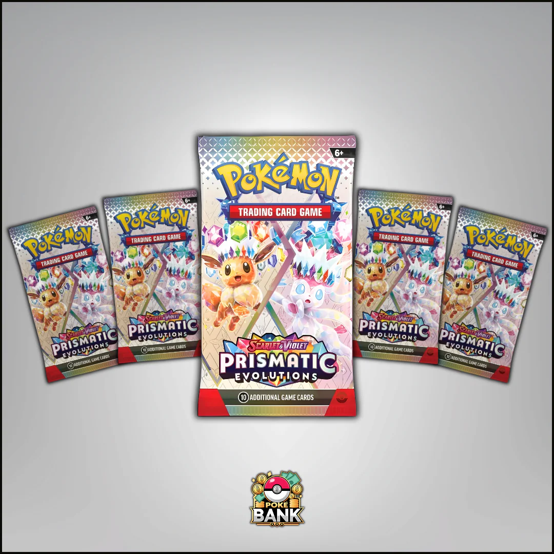 Prismatic Evolutions - 5 Pokémon Booster Packs - Image 3