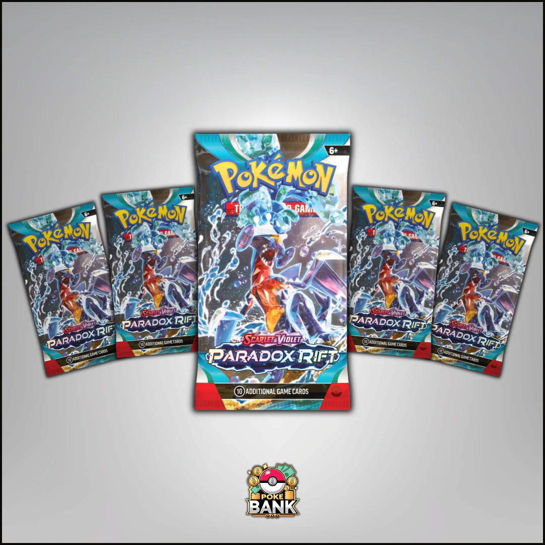 Paradox Rift - 5 Pokémon Booster Packs - Image 2