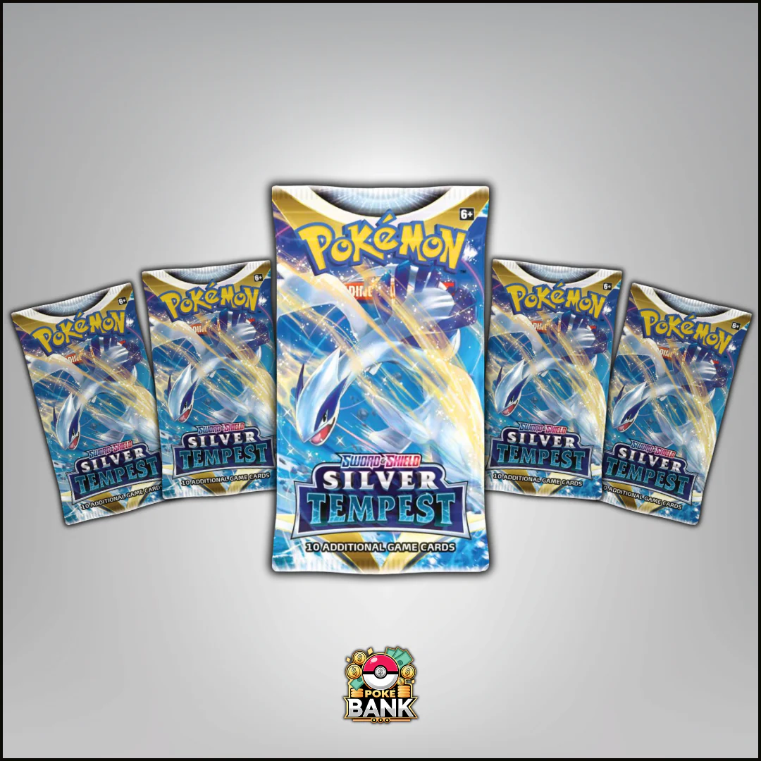Silver Tempest - 5 Pokémon Booster Packs - Image 5