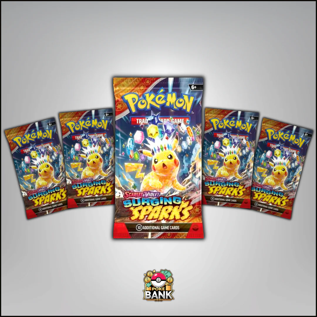 Surging Sparks - 5 Pokémon Booster Packs - Image 5